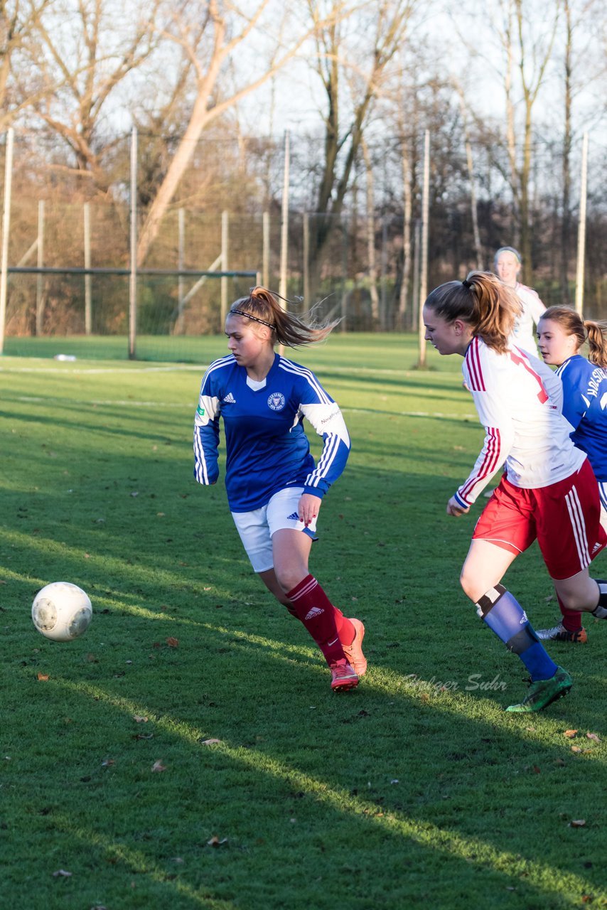 Bild 163 - B-Juniorinnen Hamburger SV - Holstein Kiel : Ergebnis: 0:1